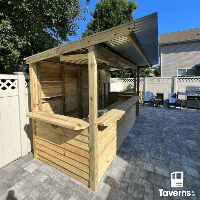 10 x 5 The Dunbar (LARGE) - Outdoor Bar Structures | Patioza