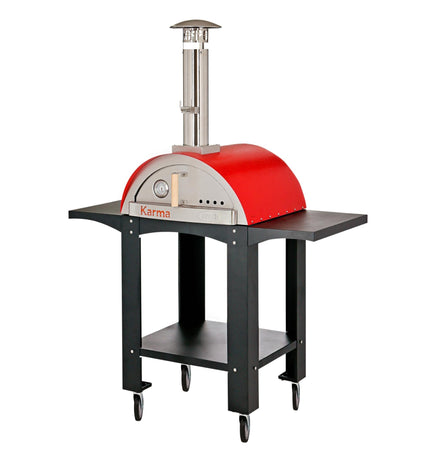 Karma 25 Colored Wood-Fired Oven With Stand/ Cart