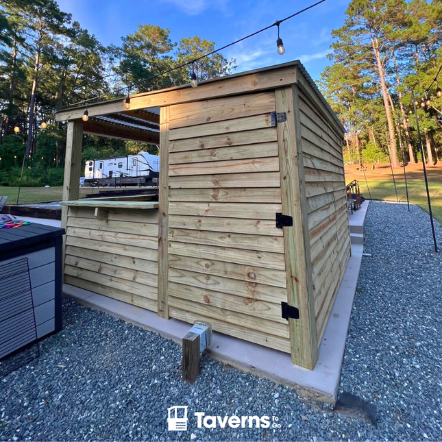 10 x 10 The Storehouse - Outdoor Bar Structures | Patioza