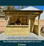 The Castlebar PLUS 11' X 5' (8' wide plus 3' extension) / Right hand side / Deluxe