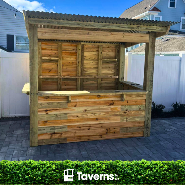 9 x 6 Castlebar Deluxe (MEDIUM) - Outdoor Bar Structures | Patioza