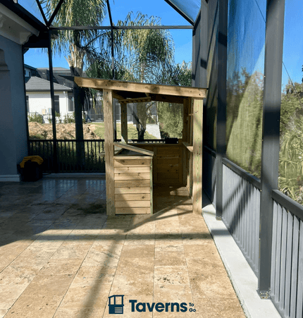 9 x 6 Castlebar Deluxe (MEDIUM) - Outdoor Bar Structures | Patioza