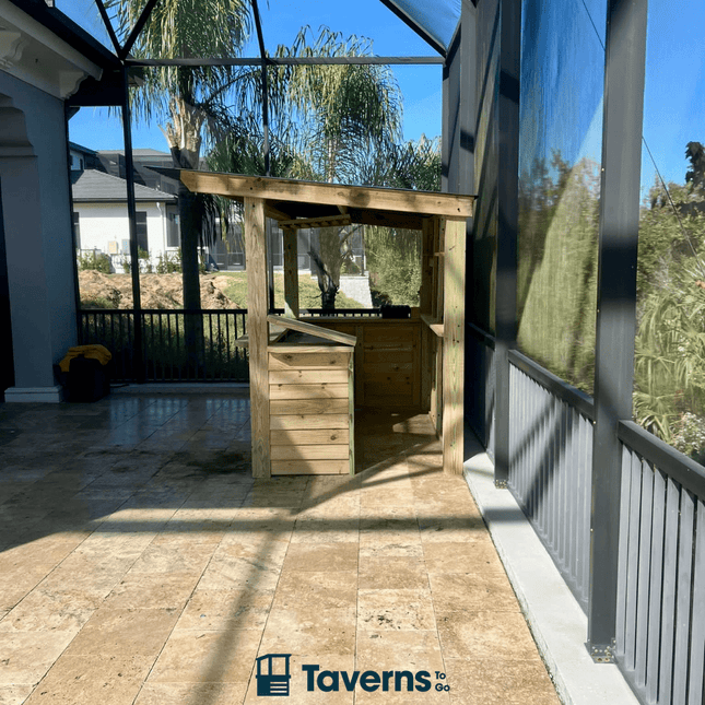 9 x 6 Castlebar Deluxe (MEDIUM) - Outdoor Bar Structures | Patioza
