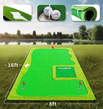 Golf Putting Green (16ft, Style B) - Putting Green | Patioza