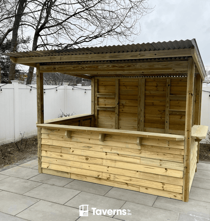 10 x 7 The 7 - Up (X - Large) - Outdoor Bar Structures | Patioza