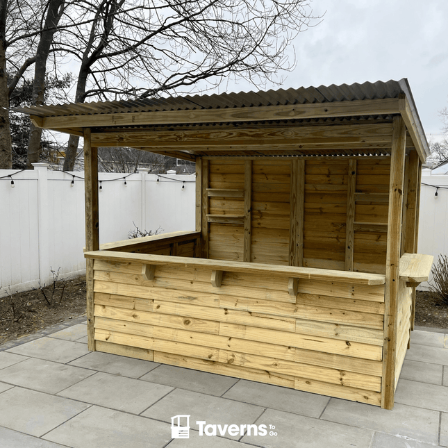 10 x 7 The 7 - Up (X - Large) - Outdoor Bar Structures | Patioza
