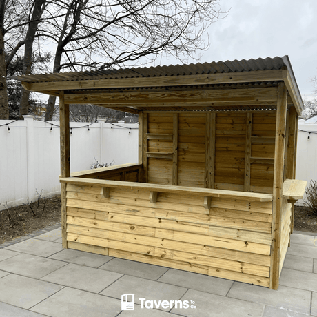 10 x 7 The 7 - Up (X - Large) - Outdoor Bar Structures | Patioza
