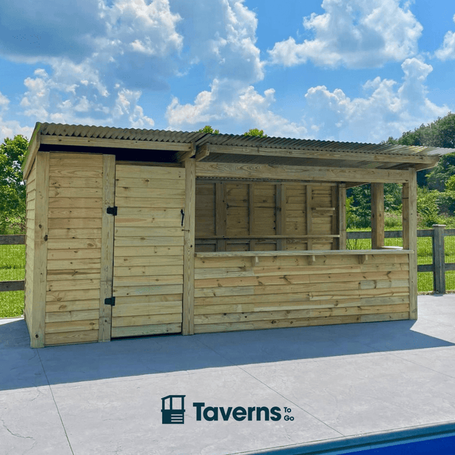 The Sidekick - Outdoor Bar Structures | Patioza