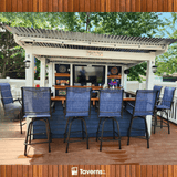 11 x 8 The 7 - Up Deluxe (X - LARGE) - Outdoor Bar Structures | Patioza