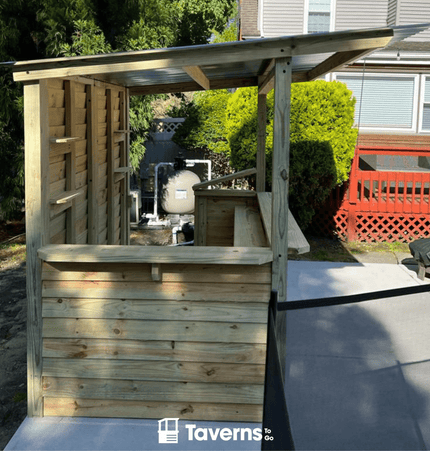 8 x 5 The Castlebar (MEDIUM) - Outdoor Bar Structures | Patioza