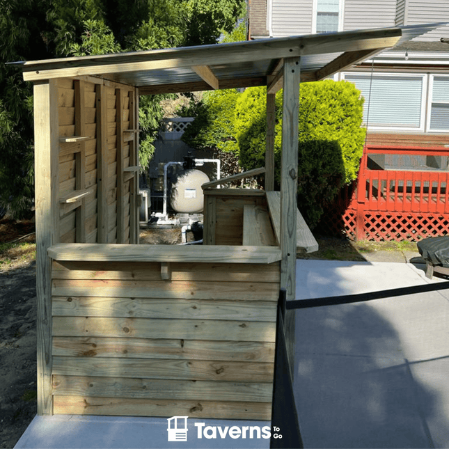 8 x 5 The Castlebar (MEDIUM) - Outdoor Bar Structures | Patioza