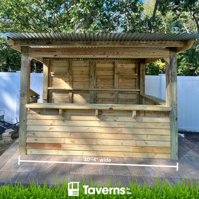 11 x 6 Dunbar Deluxe (LARGE) - Outdoor Bar Structures | Patioza