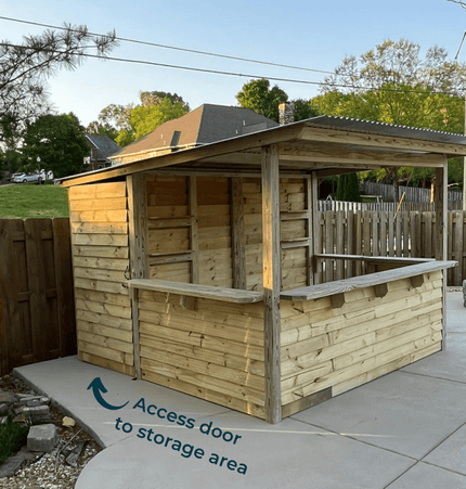 10 x 10 The Storehouse - Outdoor Bar Structures | Patioza
