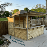 10 x 10 The Storehouse - Outdoor Bar Structures | Patioza