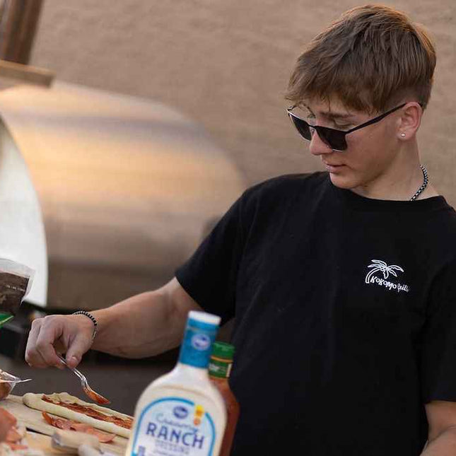 Kokomo Wood Fired Pizza Oven – 32” Stainless Steel, Freestanding or Built - In Options - Outdoor Kitchen | Patioza