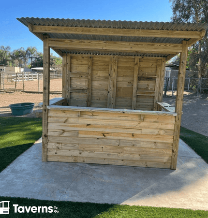 8 x 5 The Castlebar (MEDIUM) - Outdoor Bar Structures | Patioza
