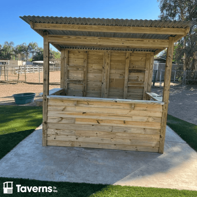 8 x 5 The Castlebar (MEDIUM) - Outdoor Bar Structures | Patioza