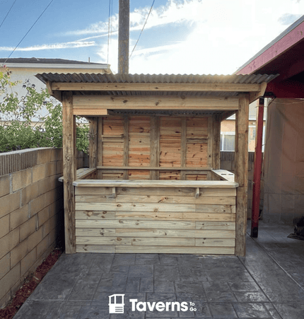 9 x 6 Castlebar Deluxe (MEDIUM) - Outdoor Bar Structures | Patioza