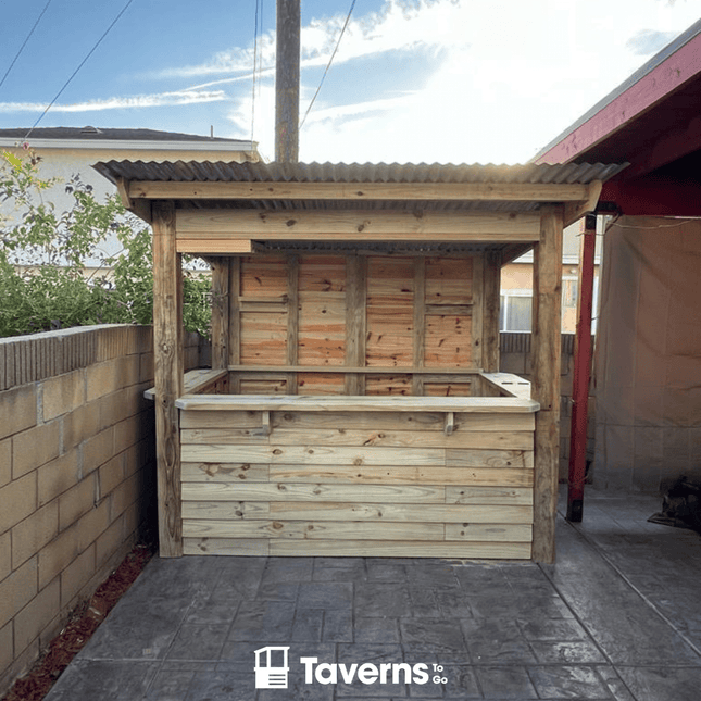 9 x 6 Castlebar Deluxe (MEDIUM) - Outdoor Bar Structures | Patioza