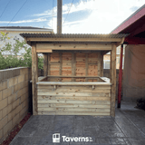9 x 6 Castlebar Deluxe (MEDIUM) - Outdoor Bar Structures | Patioza