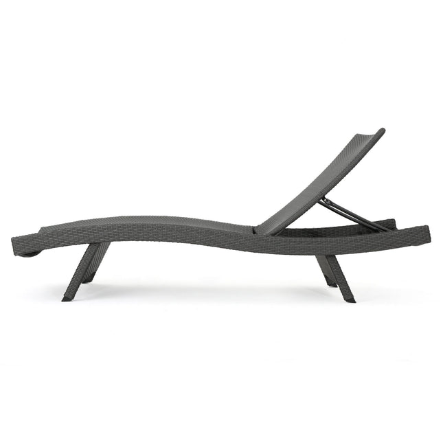 SALEM PE WICKER CHAISE LOUNGE - Patio Furniture | Patioza