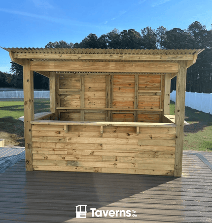 11 x 6 Dunbar Deluxe (LARGE) - Outdoor Bar Structures | Patioza