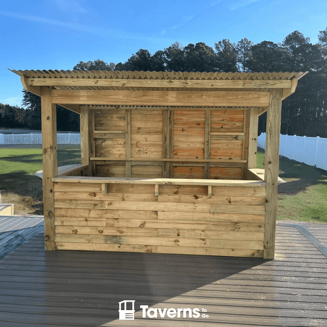 11 x 6 Dunbar Deluxe (LARGE) - Outdoor Bar Structures | Patioza