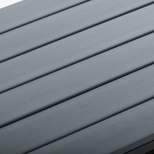 Patio Furniture, Outdoor Furniture, Seasonal PE Wicker Furniture,5 Set Wicker Furniture With Plywood Coffee Table - Patio Furniture | Patioza