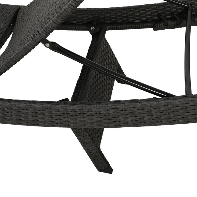 SALEM PE WICKER CHAISE LOUNGE - Patio Furniture | Patioza