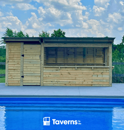 The Sidekick - Outdoor Bar Structures | Patioza