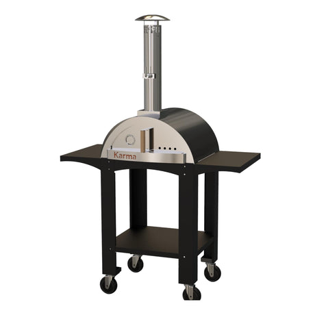 Karma 25 Colored Wood-Fired Oven With Stand/ Cart - Wood Fired Oven | Patioza