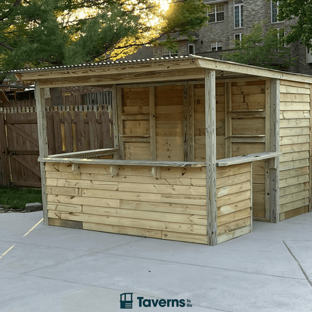 10 x 10 The Storehouse - Outdoor Bar Structures | Patioza