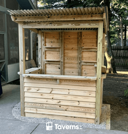 6 x 4 The Temple Bar (SMALL) - Outdoor Bar Structures | Patioza