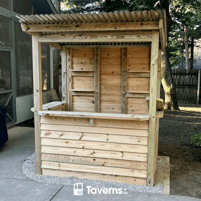 6 x 4 The Temple Bar (SMALL) - Outdoor Bar Structures | Patioza