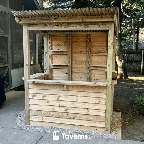 6 x 4 The Temple Bar (SMALL) - Outdoor Bar Structures | Patioza