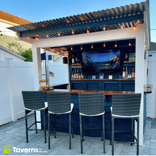 9 x 6 Castlebar Deluxe (MEDIUM) - Outdoor Bar Structures | Patioza