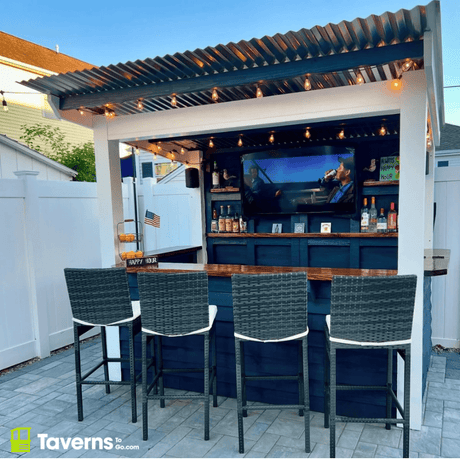9 x 6 Castlebar Deluxe (MEDIUM) - Outdoor Bar Structures | Patioza