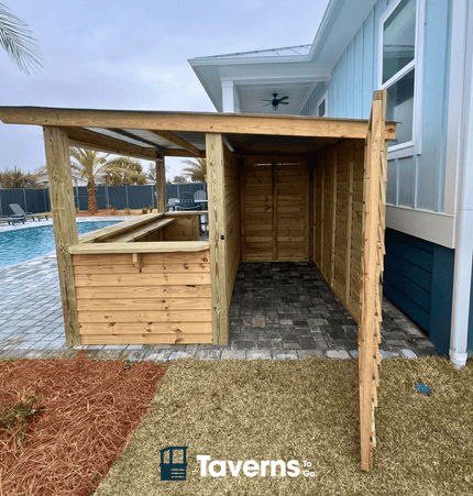 10 x 10 The Storehouse - Outdoor Bar Structures | Patioza