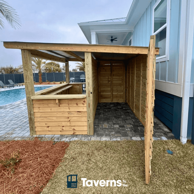 10 x 10 The Storehouse - Outdoor Bar Structures | Patioza