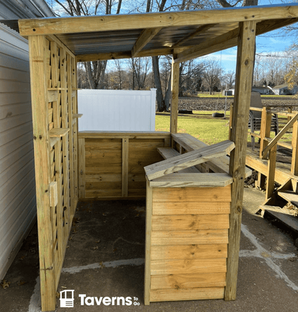 8 x 5 The Castlebar (MEDIUM) - Outdoor Bar Structures | Patioza
