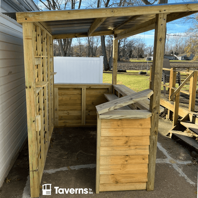 8 x 5 The Castlebar (MEDIUM) - Outdoor Bar Structures | Patioza