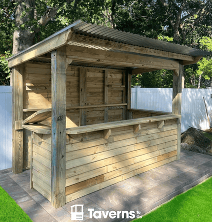 11 x 6 Dunbar Deluxe (LARGE) - Outdoor Bar Structures | Patioza