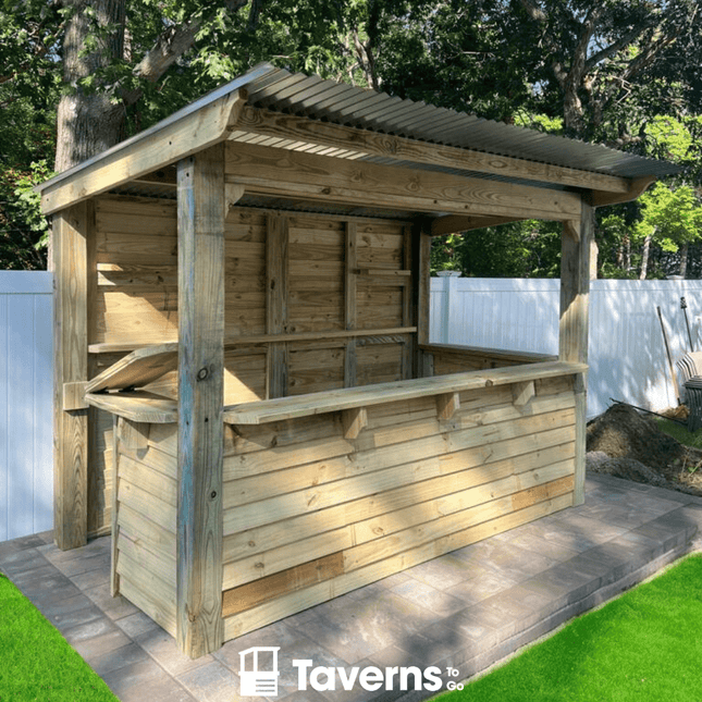 11 x 6 Dunbar Deluxe (LARGE) - Outdoor Bar Structures | Patioza