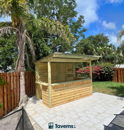 10 x 5 The Dunbar (LARGE) - Outdoor Bar Structures | Patioza
