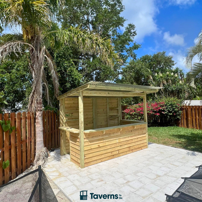 10 x 5 The Dunbar (LARGE) - Outdoor Bar Structures | Patioza