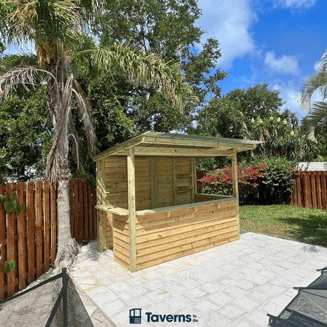 10 x 5 The Dunbar (LARGE) - Outdoor Bar Structures | Patioza