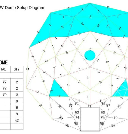 4-Season DELUXE Glamping Package Dome - 16'/5m - Phoenix Domes