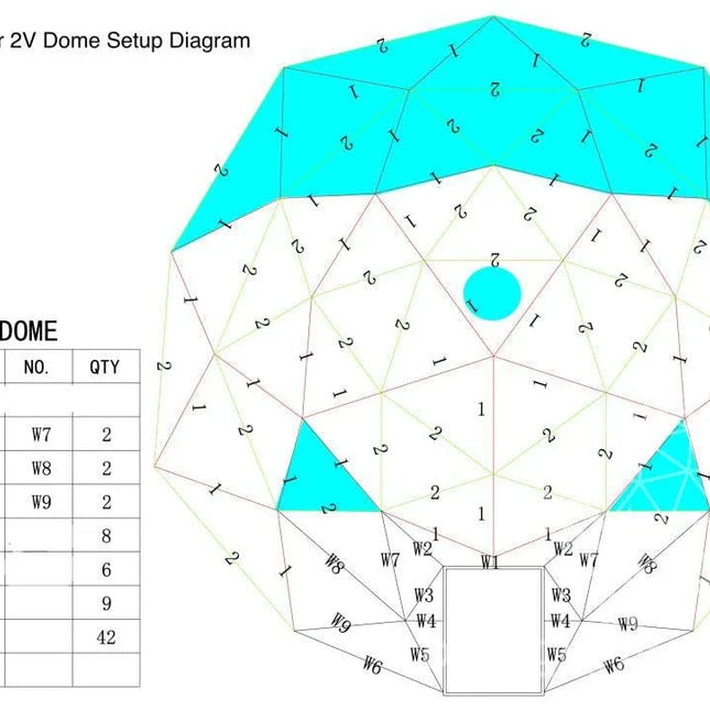 4-Season DELUXE Glamping Package Dome - 16'/5m - Phoenix Domes - Dome | Patioza
