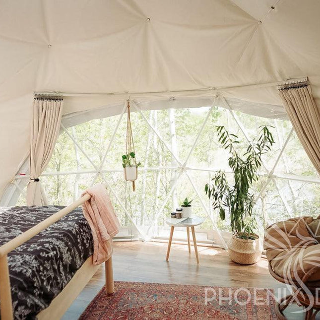 4-Season DELUXE Glamping Package Dome - 16'/5m - Phoenix Domes - Dome | Patioza