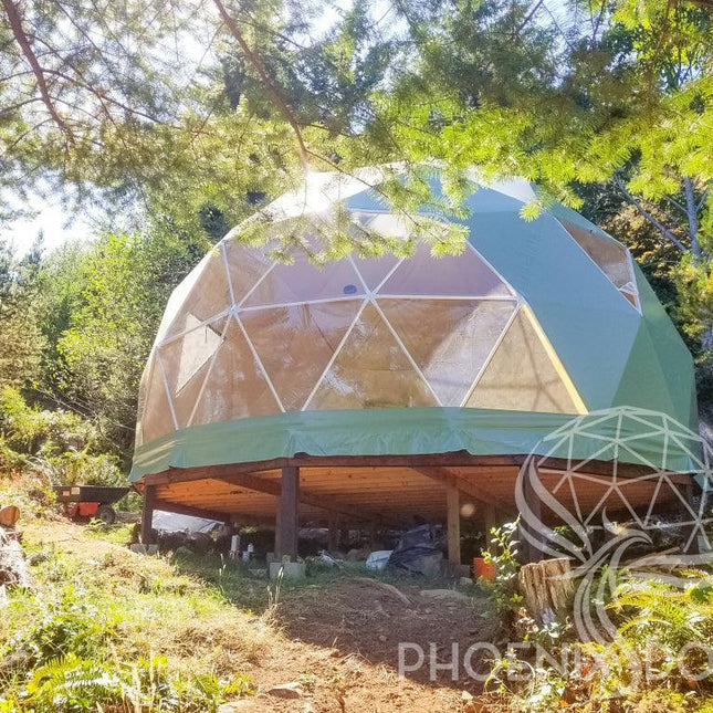 4-Season DELUXE Glamping Package Dome - 16'/5m - Phoenix Domes - Dome | Patioza